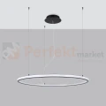 Lampa wisząca LED nowoczesna żyrandol RISA 90 czarny LED 3000K TH.275  1 perfektmarket.webp