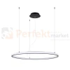 Lampa wisząca LED nowoczesna żyrandol RISA 90 czarny LED 3000K TH.275  perfektmarket.webp