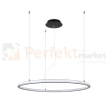 Lampa wisząca LED nowoczesna żyrandol RISA 90 czarny LED 3000K TH.275  perfektmarket.webp