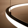 Lampa wisząca LED nowoczesna żyrandol RISA 90 czarny LED 3000K TH.275 detail 3 perfektmarket.webp