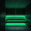 taśma led rgb do sauny ip68 24V 72W smd 5050 aranżacja zielony perfektmarket.webp