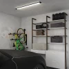 Lampa LED do garażu piwnicy warsztatu Batten 120 cm 36W 4000K czarna aranż 1 perfektmarket.webp