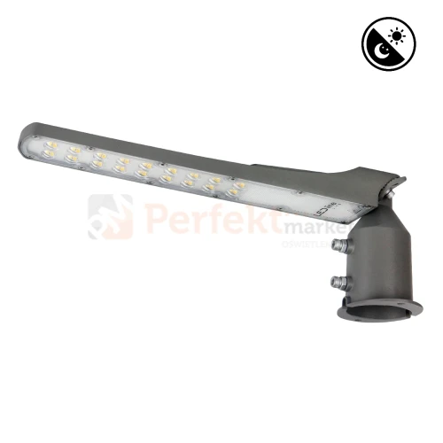 Oprawa drogowa LED LITE FLAMINGO 50W 4000K z czujnikiem zmierzchu szara perfektmarket.webp
