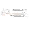 Oprawa drogowa LED LITE FLAMINGO 100W 4000K z czujnikiem zmierzchu szara 4 perfektmarket.webp