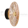 Lampa ścienna kinkiet kryształ szkło Maxlight W0355 Allure 1L szampańskie szkło perfektmarket.webp