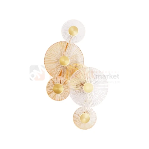 Lampa ścienna kinkiet kryształ szkło Maxlight Allure 5L W0357 perfektmarket.webp