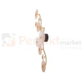 Lampa ścienna kinkiet kryształ szkło Maxlight Allure 10L W0354 1 perfektmarket.webp