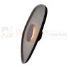 Lampa ścienna kinkiet Maxlight Deux czarno szary W0558  filc 2 perfektmarket.webp