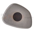 Lampa ścienna kinkiet Maxlight Deux kremowo szary W0559  filc 2 perfektmarket.webp