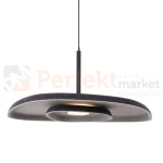 Lampa wisząca LED DEUX P0560 Maxlight czarno szara filcowa 1 perfektmarket.webp
