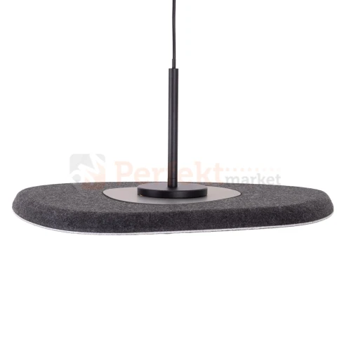 Lampa wisząca LED DEUX P0560 Maxlight czarno szara filcowa 2 perfektmarket.webp