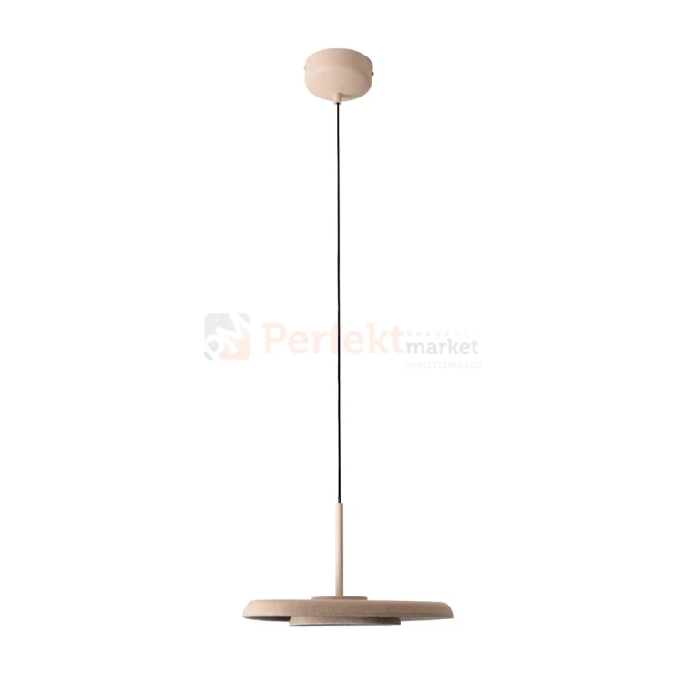 Lampa wisząca LED DEUX P0561 Maxlight kremowo szara filcowa 1 perfektmarket.webp