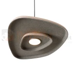 Lampa wisząca LED DEUX P0561 Maxlight kremowo szara filcowa perfektmarket.webp