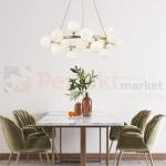 lampa wisząca złota szklane kule BOBO zuma line perfektmarket olsztyn aranżacja.webp