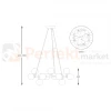 lampa wisząca złota szklane kule BOBO zuma line wymiary perfektmarket.webp