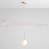 lampa wisząca szklana kula mosiądz BOSSO XS 14 cm Aldex 1 perfektmarket.webp