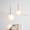 lampa wisząca szklana kula mosiądz BOSSO XS 14 cm Aldex 3 perfektmarket.webp
