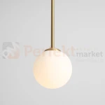 lampa wisząca szklana kula mosiądz BOSSO XS 14 cm Aldex perfektmarket.webp