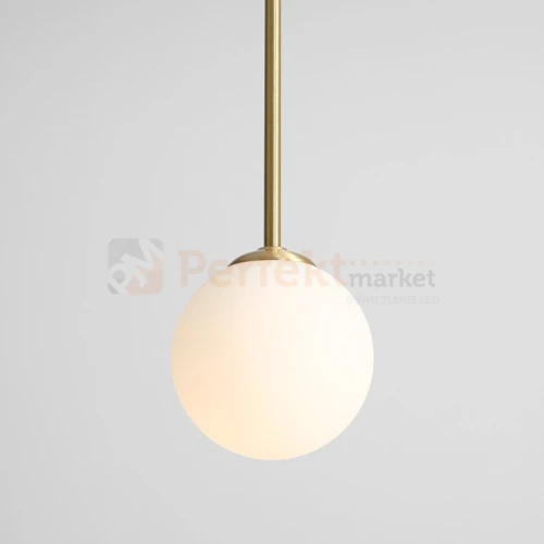 lampa wisząca szklana kula mosiądz BOSSO XS 14 cm Aldex perfektmarket.webp