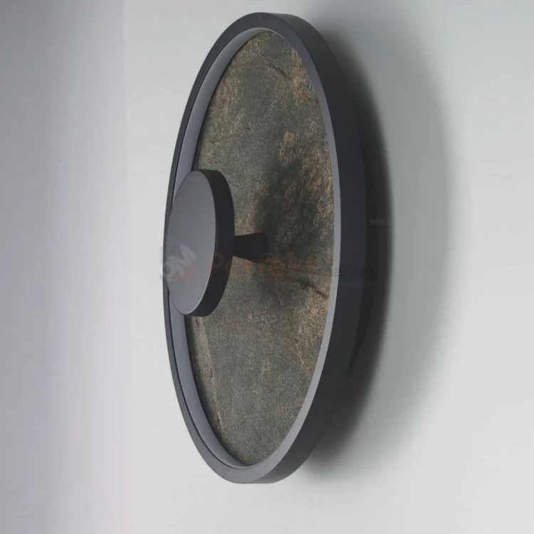 lampa ścienna OWLEN koło ring czarna kamień azzardo AZ5617 3 perfektmarket.webp
