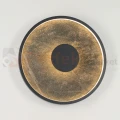 lampa ścienna OWLEN koło ring czarna kamień azzardo AZ5617 aranżacja perfektmarket.webp