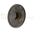 lampa ścienna OWLEN koło ring czarna kamień azzardo AZ5617 perfektmarket.webp