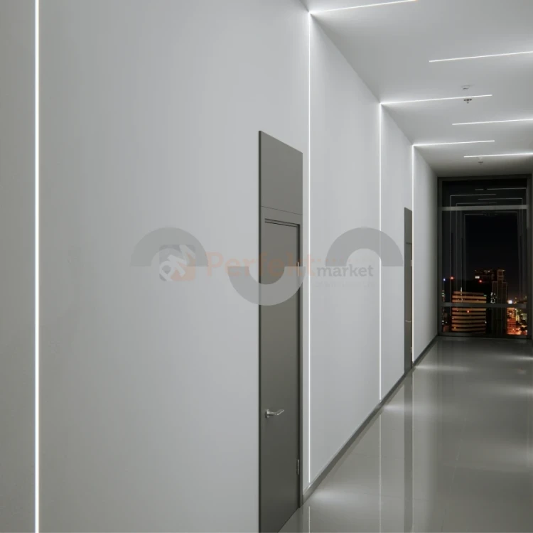 profil do szpachlowania do LED dobrej jakości MONO na jeden pasek LED z perforacją zastosowanie perfektmarket olsztyn.webp