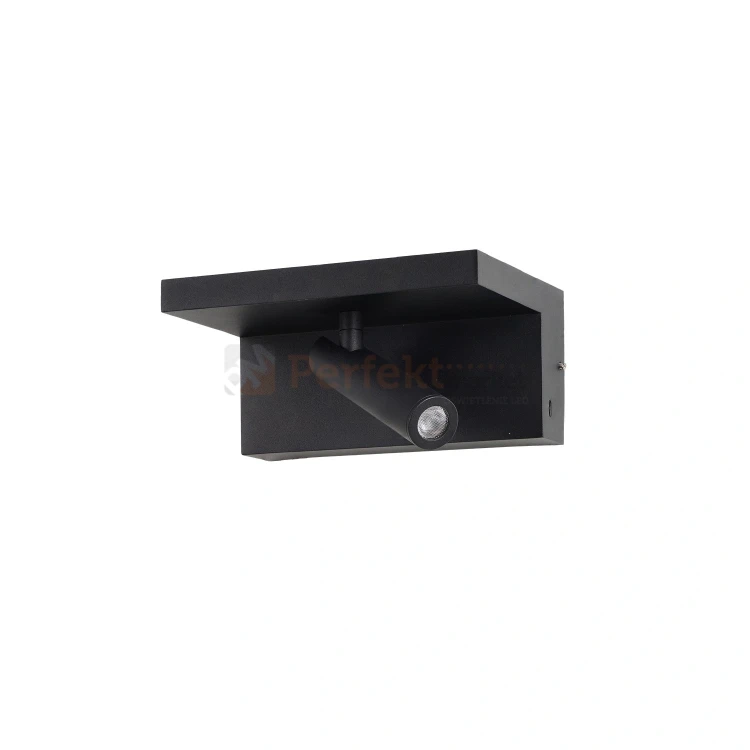 kinkiet ścienny LED HYLLA WALL z ładowarką indukcyjną czarny AZ5910 perfektmarket.webp