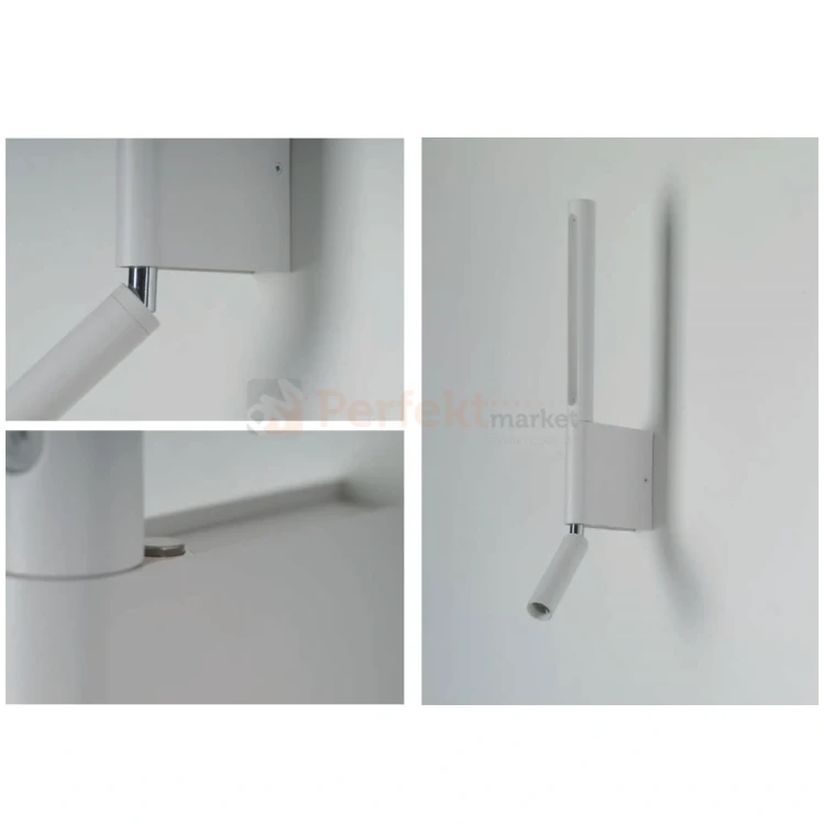 kinkiet ścienny podwójny OLIMPIA WALL 2 biały regulowany AZ5966 3 perfektmarket.webp