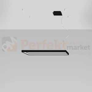 Lampa wisząca LED TUULA M czarna 100 cm 3000K Thoro TH.160