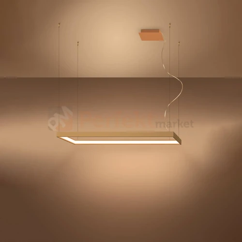 Lampa wisząca LED TUULA M złota 100 cm 3000K Thoro TH.161 1 perfektmarket.webp