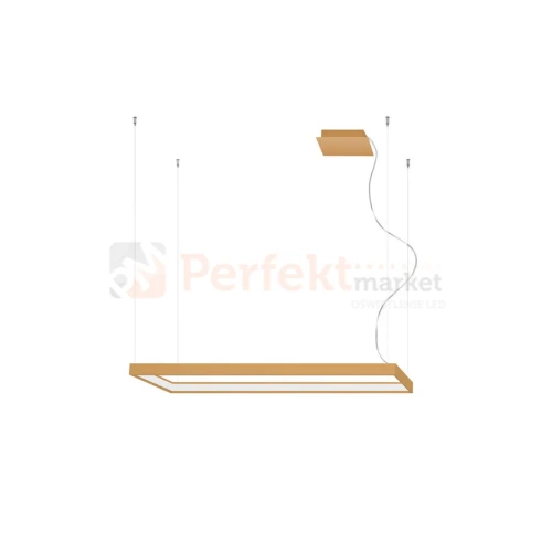 Lampa wisząca LED TUULA M złota 100 cm 3000K Thoro TH.161 perfektmarket.webp