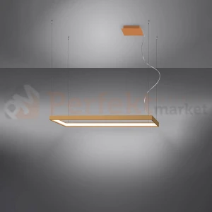Lampa wisząca LED TUULA M złota 100 cm 4000K Thoro TH.164