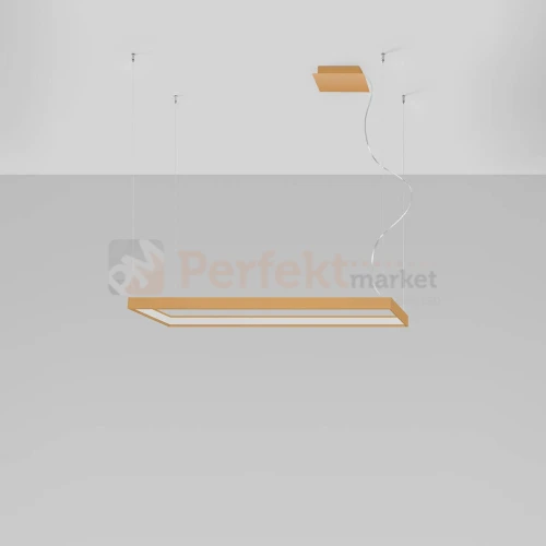 Lampa wisząca LED TUULA M złota 100 cm 4000K Thoro TH.164 1  perfektmarket.webp