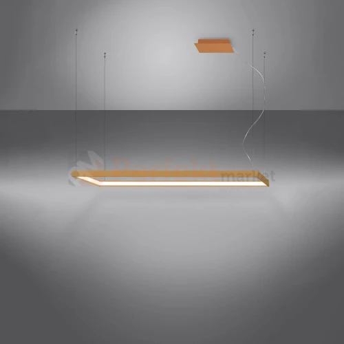 Lampa wisząca LED TUULA L złota 4000K 130 cm Thoro TH.170 1 perfektmarket.webp