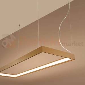 Lampa wisząca LED TUULA L złota 130 cm 3000K Thoro TH.167