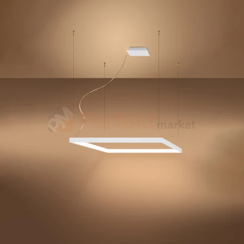 Lampa wisząca LED NELYA M biała 3000K 80 cm Thoro TH.147 2 perfektmarket.webp