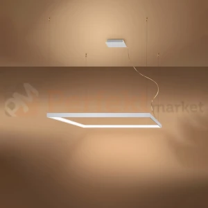Lampa wisząca LED NELYA L biała 110 cm 3000K Thoro TH.153