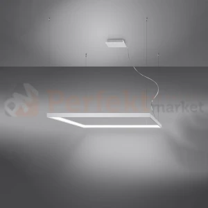 Lampa wisząca LED NELYA L biała 110 cm 4000K Thoro TH.156