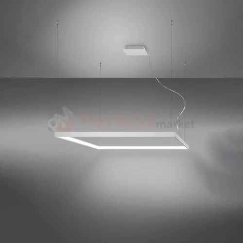 Lampa wisząca LED NELYA L biała 110cm 4000K TH.156 Thoro perfektmarket.webp