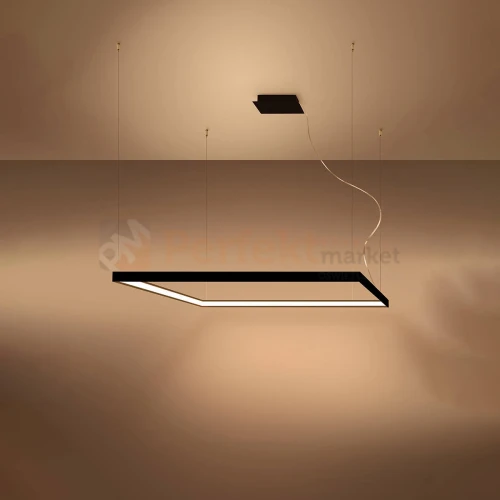 Lampa wisząca LED NELYA L czarna 3000K 110 cm Thoro TH.154 perfektmarket.webp