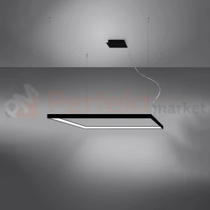 Lampa wisząca LED NELYA L czarna 110 cm 4000K Thoro TH.157