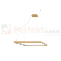 Lampa wisząca LED NELYA M złota  80cm Thoro 1 perfektmarket.webp