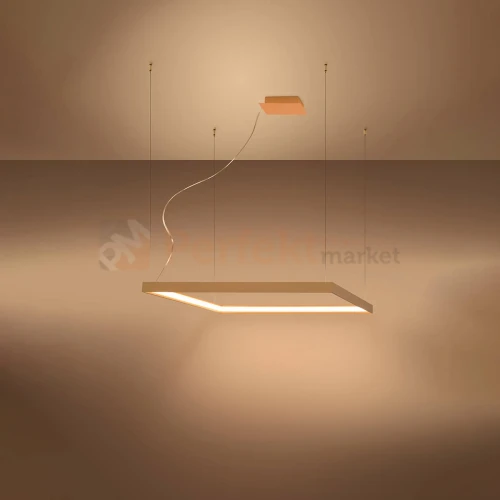 Lampa wisząca LED NELYA M złota 3000K 80cm Thoro TH.149 perfektmarket.webp
