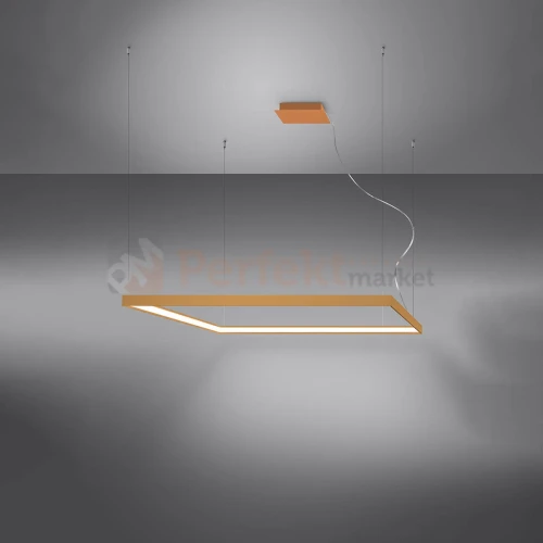 Lampa wisząca LED NELYA L 4000K złota 110cm Thoro TH.158 perfektmarket.webp