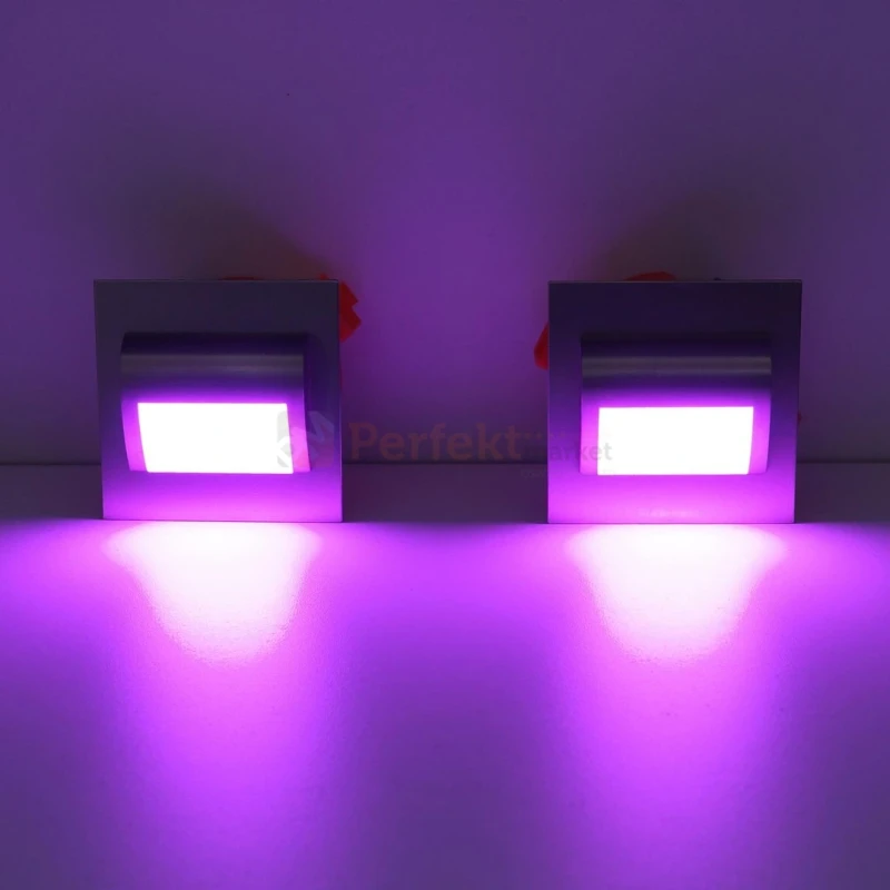 ProVero oprawa schodowa Decorus LED 12V 1,5W RGB do puszki Ø60mm