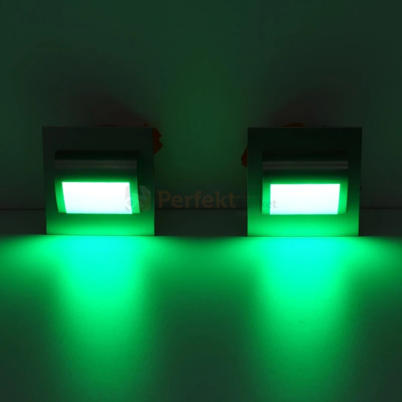ProVero oprawa schodowa Decorus LED 12V 1,5W RGB do puszki Ø60mm