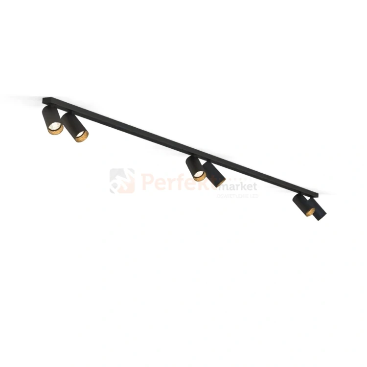 Lampa sufitowa na listwie szynie MONO czarno złota VI 7770 Nowodvorski 5 perfektmarket.webp