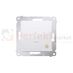 Łącznik krzyżowy podświetlany Simon 54 DW7L.01/11 biały 
