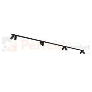 Lampa sufitowa na listwie szynie MONO czarna VIII 2x200cm 7722 Nowodvorski